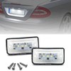 BHZNGD 2x Car License Plate Light No Error 6000K Compatible