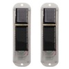 2pcs Solar Strobe Warning Light Waterproof Light Control High Bright