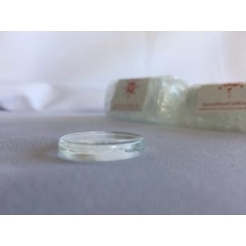 Unbranded Clear Glass Circles (1”) For Pendants