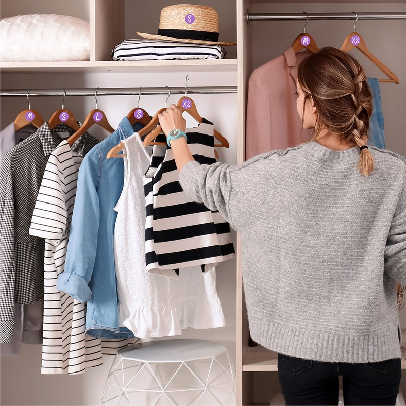 1500 PCS Purple Round Color Coding Circle Dots Inventory Stickers