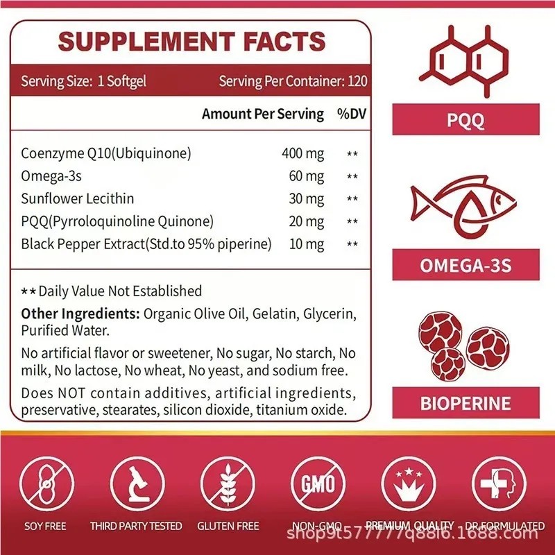 Be Cápsulas Blandas Coenzima Q10 For La Salud Cardiovascular