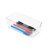 Simplify 3 Pack Small Drawer Organizer, Rectangle, Multi-Purpose, Office, Bathroom,