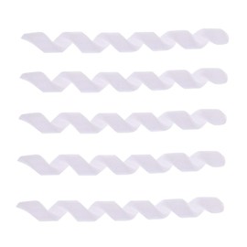 10pcs Bicycle Cable Spiral Protective Cover for Bicycle Wear Resistant Pipe Protection (White)