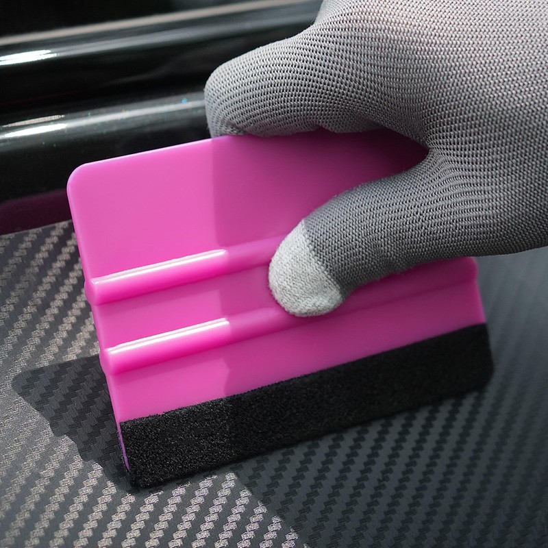 2-Pack Felt Edge Squeegee Tool for Car Vinyl Wrap, Window