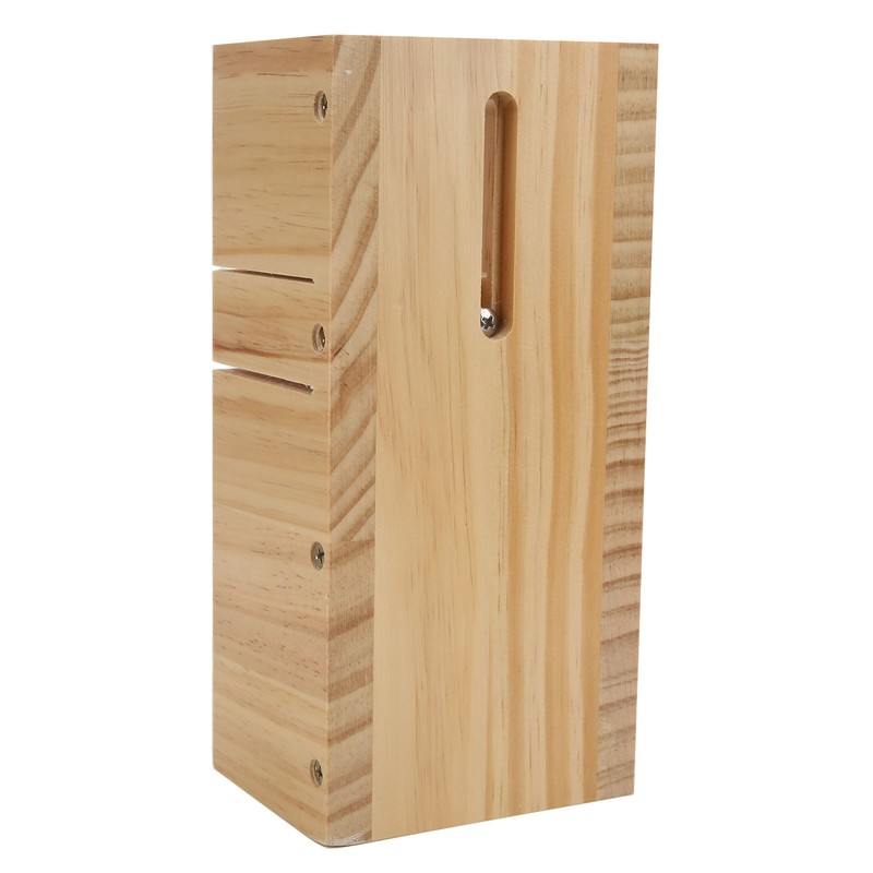 Soap Cutter Superb Polishing Rubber Wood Multipurpose Soap Cutter Slicer