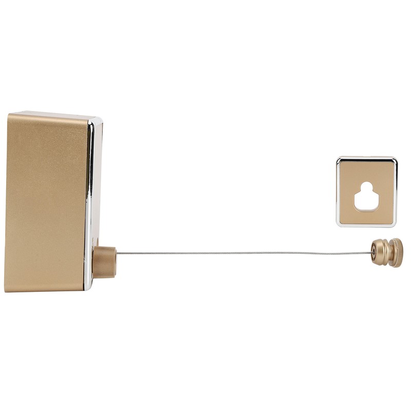 Retractable Clothesline Wall Mounted Stainless Steel Durable Indoor Balcony Drying