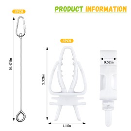 6PCS Bird Food Treats Skewer, Bird Food Holder Parakeet Hanging Food, Small Animal Stainless Steel Fruit Vegetable Stick Holder, Cockatoo Cockatiel Cage Treating Tool, Hanging Foraging Bird Toys