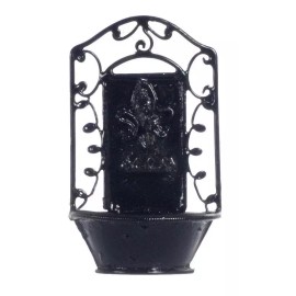 SMA 1:12 Dollhouse Miniature Water Fountain/Black AZ EIWF518
