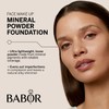 BABOR MAKE UP Mineral Powder Foundation, Loose Powder Made from