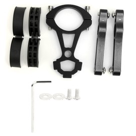 Water Bottle Holder Adapter Aluminium Alloy Road Bicycle Handlebar Cage ConverterBlack