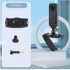 Insta360 X4/ONE X3/ONE X2/Ace Pro/Gopro Series 360 Rotating Backpack Clip