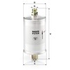 Mann-Filter WK 726 Fuel Filter