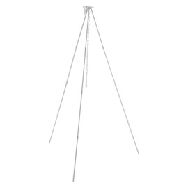 Solo Stove Tripod Camping Accessories Compact Lightweight Aluminum Tripod w/ Adjustable Hang Chain, Perfect for Titan and Campfire Portable Stove, Camping, Backpacking, Survival Gear