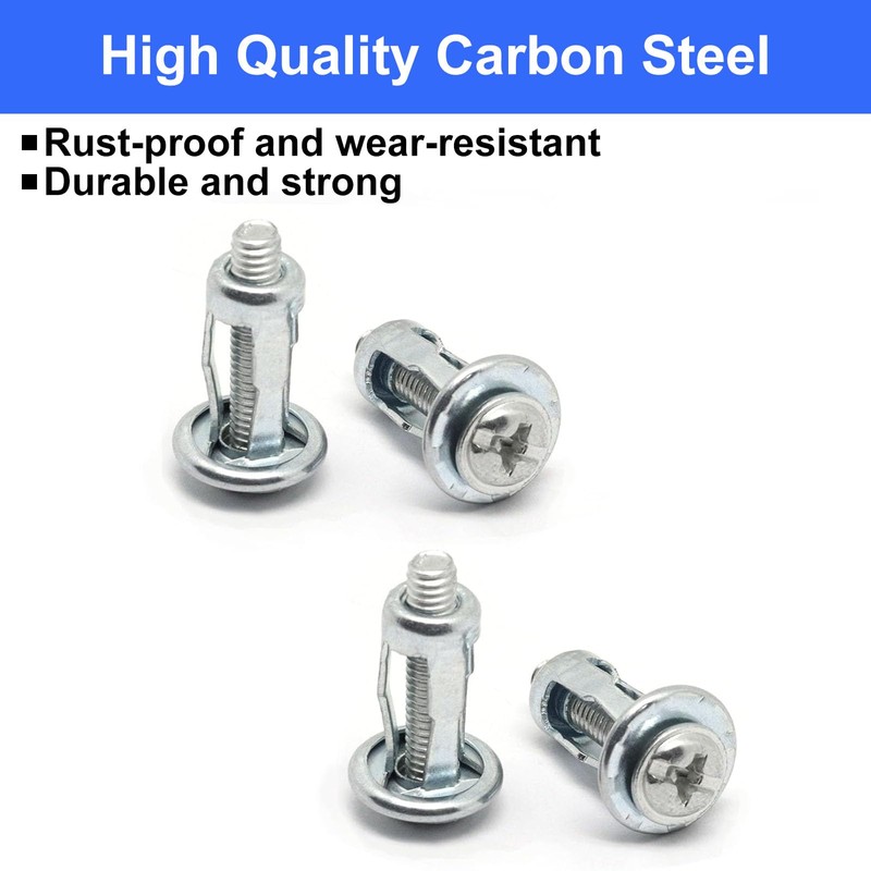 BENLIUDH 20pcs Hollow Wall Anchors for Thin Walls Heavy Duty,