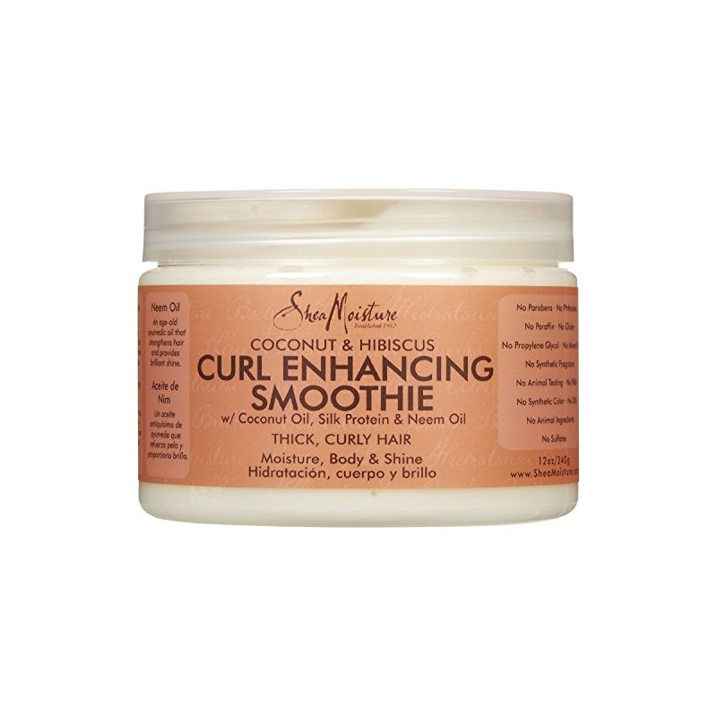 Shea Moisture Coconut Hibiscus Curl Enhancing Smoothie Hair Treatment