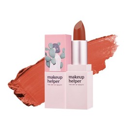 Makeup Helper 메이크업헬퍼 아트 홀릭 소프트핏 립스틱 (세미매트) 008 시나몬 베이지 Makeup Helper Art Holic Soft Fit Lipstick (Semi-Matte) 008 Cinnamon Beige