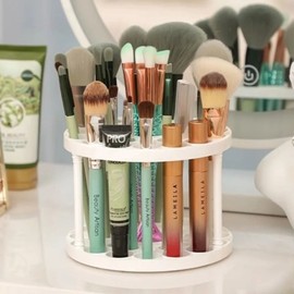 Makeup brush case, tint makeup, stable design, washable brush holder, 45 holes / 화장브러쉬통 틴트 화장 안정적인설계 물세척가능 브러쉬거치대 45홀