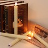 GenSwin LED Taper Candles Flickering with Remote Timer, Battery Operated