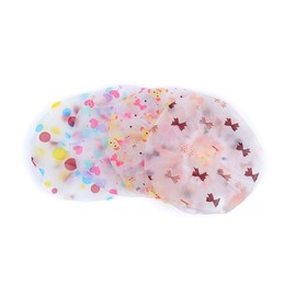 Ipetboom 10pcs Disposable Shower Caps Random Color Bathing Hats for Adults Elastic Hair Cover for Home Salon Kitchen Use Lightweight Practical Design Random Color