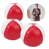 3Pcs PU Leather Juggling Balls Indoor Leisure Portable Performance Practice