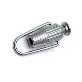 tooloflife 1 Piece Metal Aluminium Washing Line Tensioner for Pulleys and Fixed Washing Lines Clothes Handles Household Supplies