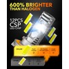 OXILAM H13 Bulbs, 600% High Brightness, 6500K Cool White 9008