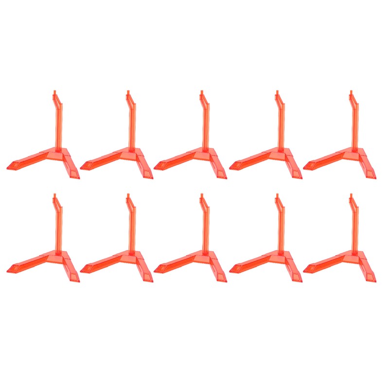 10pcs Action Figure Display Stand Multipurpose Plastic Flexible Figure Holder