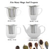 Yoassi 2 Pack Tea Infuser, 304 Stainless Steel Tea Filter