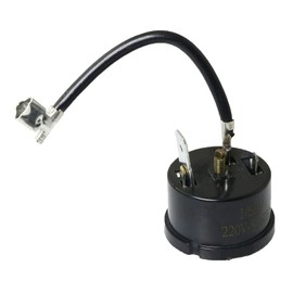 RLECS Refrigerator Thermal Overload Protector 1/6 HP (125W) Round Freezers Compressor Overload Protector