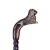 HomeStock Dog Walking Stick Decorative Teak Wood Cane Stylish Handcrafted