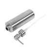 350ml Soap Dispenser Stainless Steel Liquid Soap Pump Dispenser Refill