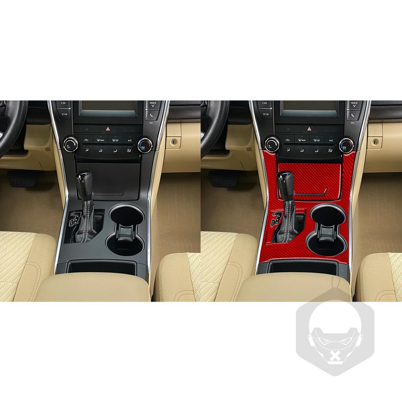 Premium Real Carbon Fiber Central Control Gear Shift Panal Cover