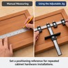 Adjustable Cabinet Hardware Jig for Handle and Knob Installation –