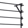 FXEIPOL Wall Mounted Scarf Display Rack 10 Layer Wall Wrapping