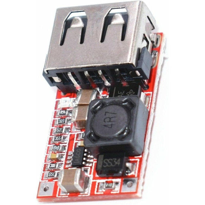 5pcs Buck Converter 6-24V Input to 5V 3A Output USB