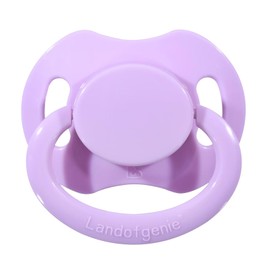 Landofgenie Large Teat Shield Pacifier in Adult Size, Purple