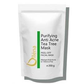 Alginate Peel-Off Moisture Powder Mask, Blackhead Remover Face Mask, Vegan, No Washing, Exfoliating and Pore Cleaning, 200 g + Free Dose (Anti Acne Tea Tree Mask)