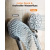 Cobbe Shower Head with Hose, Water-Saving Shower Head with 7+2