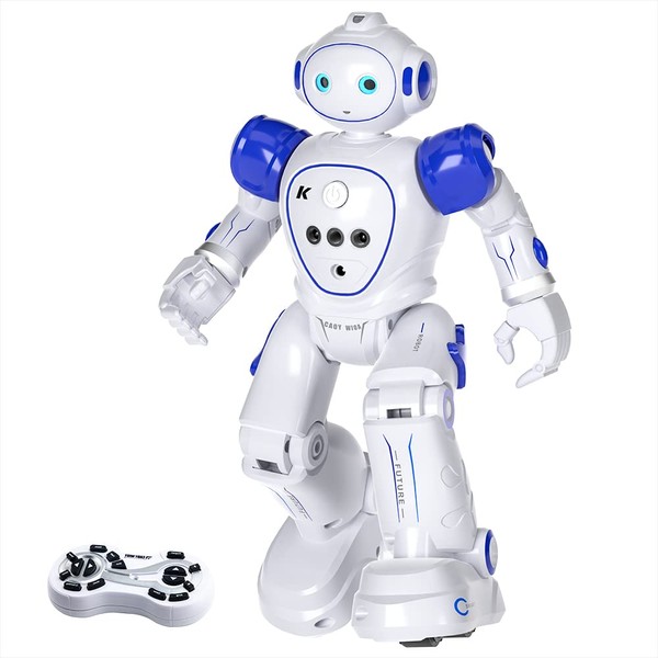 Robot Toy, Smart Robot, For Kids, Multi-functional, Rechargeable, Vking ai Robot, For Kids, Programming Robot, Movable Toy, Music Demonstration, LED, RC Robot, Hand Waving Control, For Kids, Girls, Boys, Birthday, Christmas Gift, Educational Toy, Childre