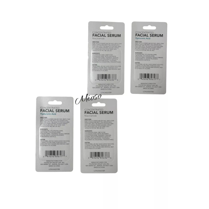B-Pure New ! Biodegradable Capsules B Pure Concentrated Facial Serum