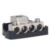 Aramox 4 Way Power Distribution Block Amplifier Fuse Holder Fuse