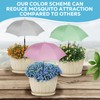 3 Pcs Plant Umbrellas for Outdoor Plants, 25" Garden Plant