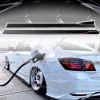 MAG Gloss Black Side Skirts Extension Rocker Splitter Lip For