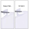 SnowTing 120Pcs Self Adhesive Plastic Hang Clear Tabs Hooks Display