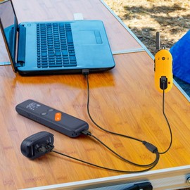 3-in-1 Dog Training Collar Charger Replacement for Delupet, NVK, UKE, Yawpet, Jugbow, JSCLYAN, Type-C, Micro USB, and Magnetic Charging Cable Power Cord for Delupet NVK Dog Shock Bark Collars, Black