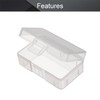 Fielect 5 Piezas 53X35.3X19.7 mm Caja organizadora para pilas 9V