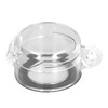 30mm Button Protector, Emergency Stop Switch, BS‑02 Transparent Dustproof Round