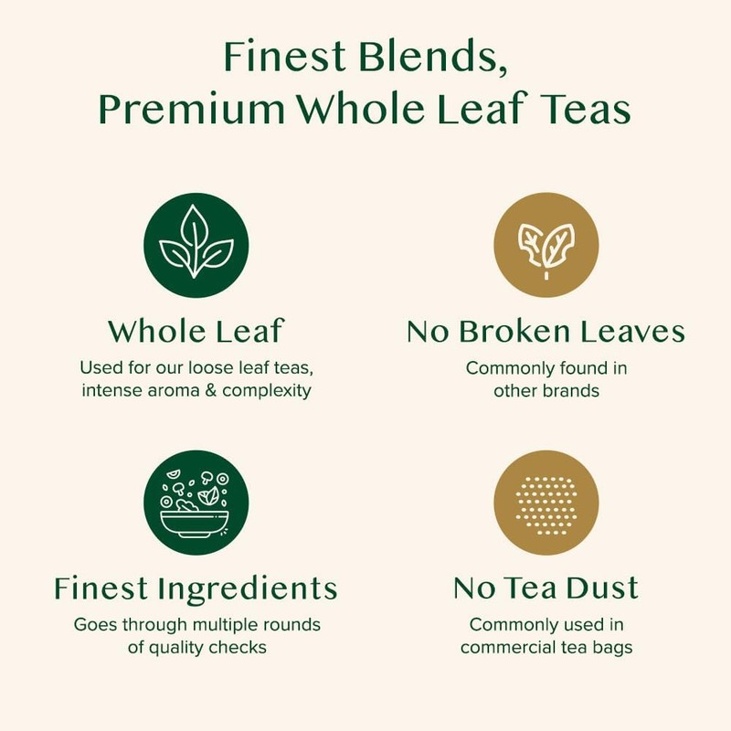 VAHDAM, Original Himalayan Green Tea (100 Count) High Grown, Non