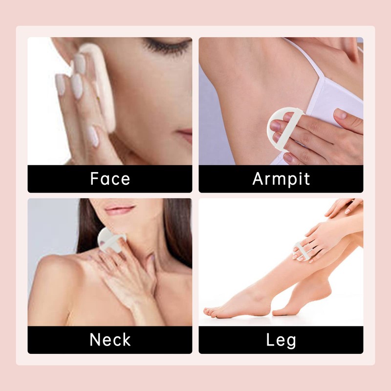 Zvrlampro 4 Pieces Cotton Powder Puff, Soft Makeup Puff for