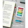 1000 Pcs Sign Here Sticky Tabs, Notary Signature & Date